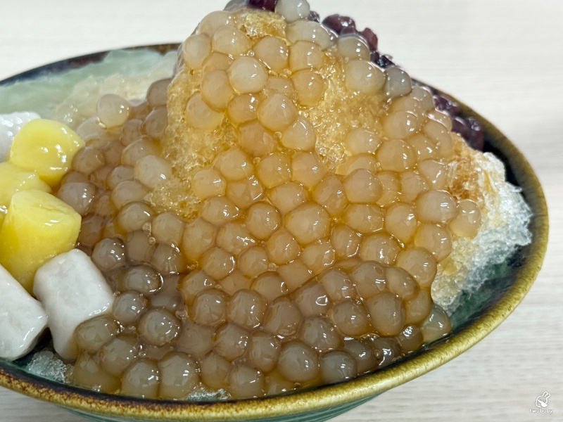 北港手工粉圓 主打純手工無添加 黑糖剉冰4種滿滿配料只要65元！ @兔貝比的菲比尋嚐