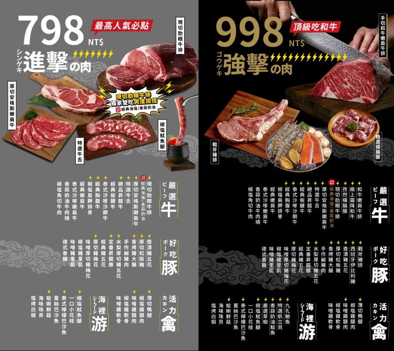 肉次方燒肉放題西門峨眉店 王品超人氣燒肉吃到飽 20幾種海陸雙享只要598元起！ @兔貝比的菲比尋嚐