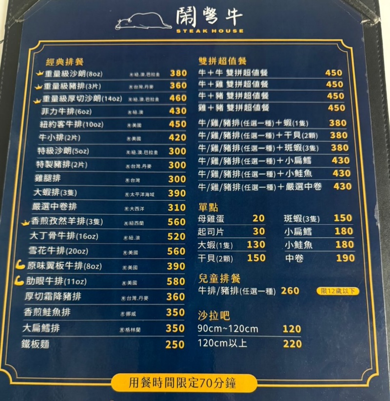 鬧彆牛 STEAK HOUSE 平價牛排 自助吃到飽220元 還不收服務費！ @兔貝比的菲比尋嚐
