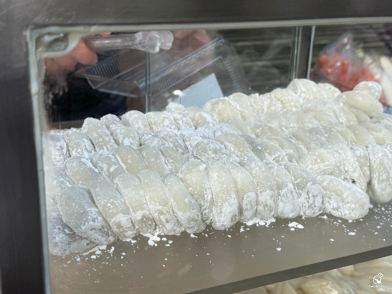 陳記客家麻糬 手工現點現包 皮薄內餡爆多 Q彈不黏牙！ @兔貝比的菲比尋嚐