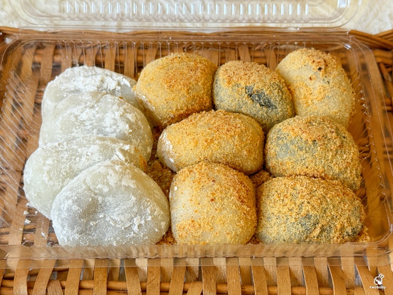 陳記客家麻糬 手工現點現包 皮薄內餡爆多 Q彈不黏牙！ @兔貝比的菲比尋嚐