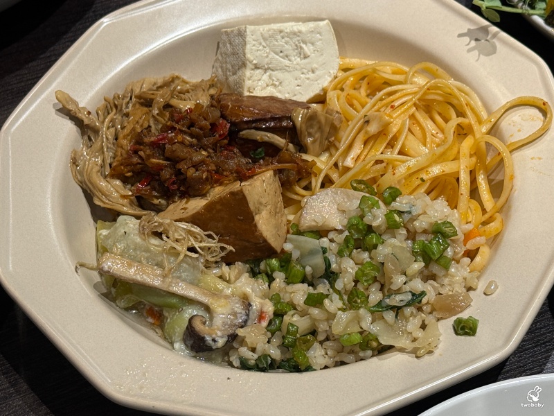 旭穗蔬食VEGANala 植境店｜台北蔬食Buffet吃到飽 400元有找 數十道原型優質料理 還能爽嗑2.5小時！ @兔貝比的菲比尋嚐