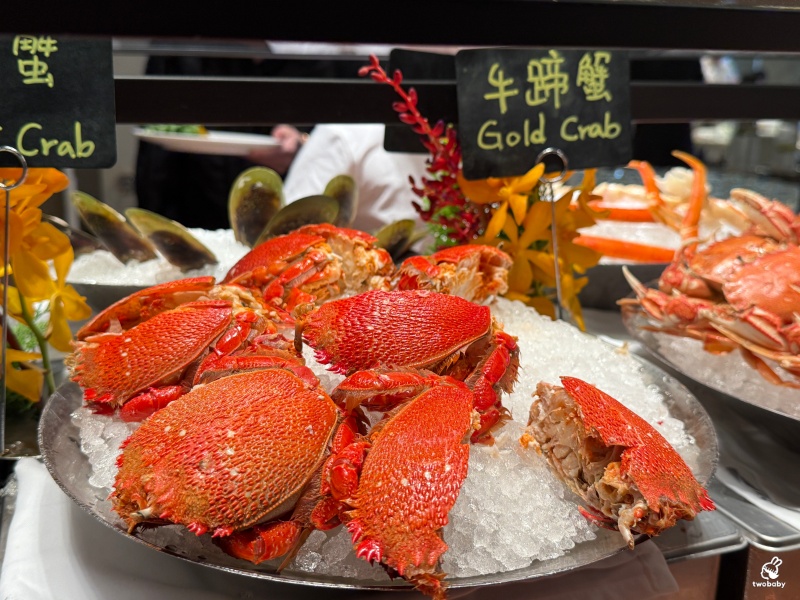 文華東方cafe吃到飽｜週末限定的海鮮派對 台北最奢華帝王蟹、龍蝦Buffet在這裡！ @兔貝比的菲比尋嚐