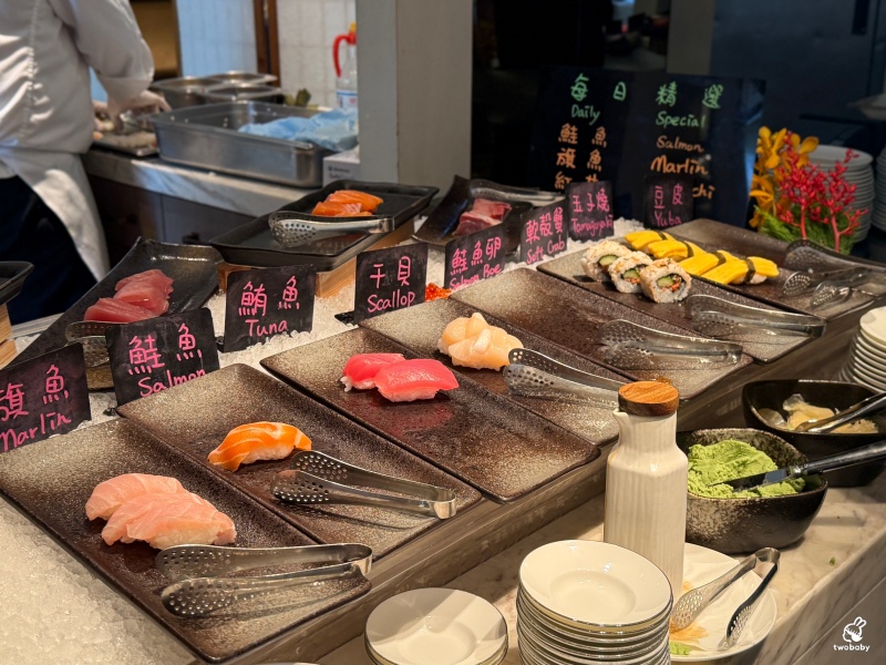 文華東方cafe吃到飽｜週末限定的海鮮派對 台北最奢華帝王蟹、龍蝦Buffet在這裡！ @兔貝比的菲比尋嚐