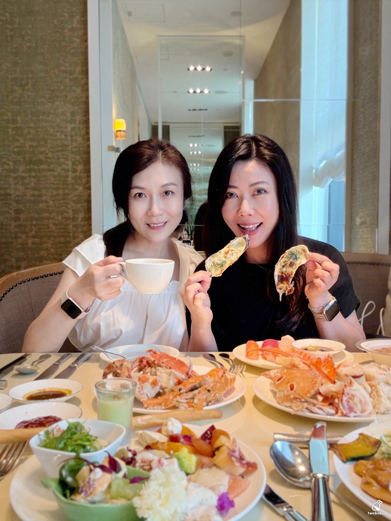 文華東方cafe吃到飽｜週末限定的海鮮派對 台北最奢華帝王蟹、龍蝦Buffet在這裡！ @兔貝比的菲比尋嚐