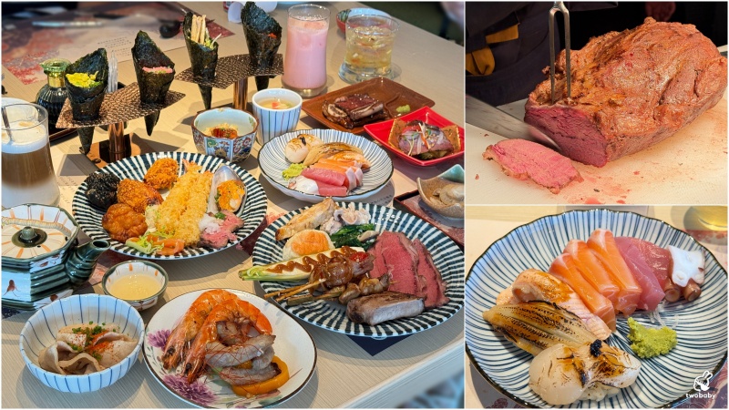 NAGOMI雅新光A8店 台北最強日料吃到飽二店插旗信義區 超過140道精緻料理 3.5H質感慢食就是爽！ @兔貝比的菲比尋嚐