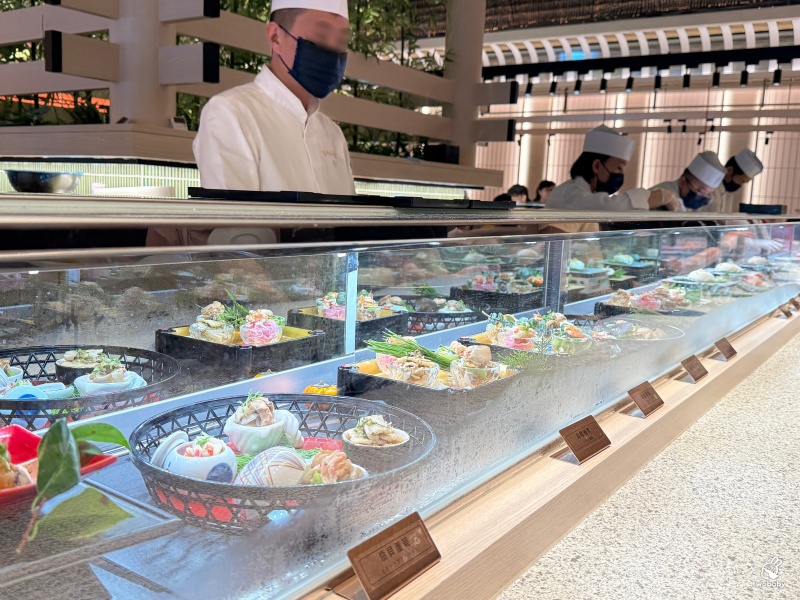 NAGOMI雅新光A8店 台北最強日料吃到飽二店插旗信義區 超過140道精緻料理 3.5H質感慢食就是爽！ @兔貝比的菲比尋嚐