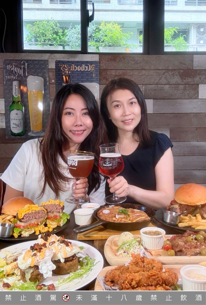 台北美式餐酒館推薦｜ABV美式餐酒館敦化店 精釀啤酒300款 &times; 愛達荷州限定美食 &times; 美式經典必吃推薦 @兔貝比的菲比尋嚐