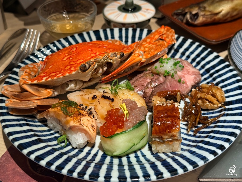 NAGOMI雅新光A8店 台北最強日料吃到飽二店 超過140道精緻料理 3.5H質感慢食就是爽 當日壽星就送龍蝦！ @兔貝比的菲比尋嚐