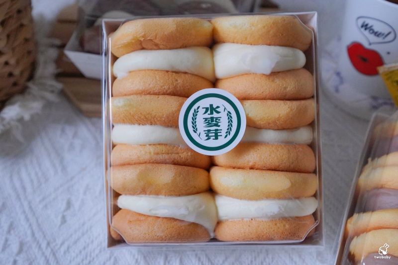水麥芽菓子烘焙工坊｜桃園伴手禮推薦，手撕蛋糕9種口味＋爆漿生乳球一次開箱！ @兔貝比的菲比尋嚐