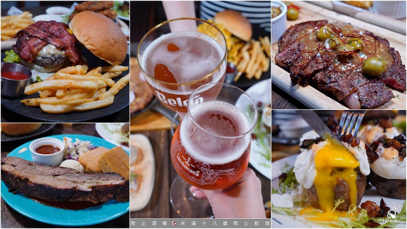 台北美式餐酒館推薦｜ABV美式餐酒館敦化店 精釀啤酒300款 &times; 愛達荷州限定美食 &times; 美式經典必吃推薦 @兔貝比的菲比尋嚐