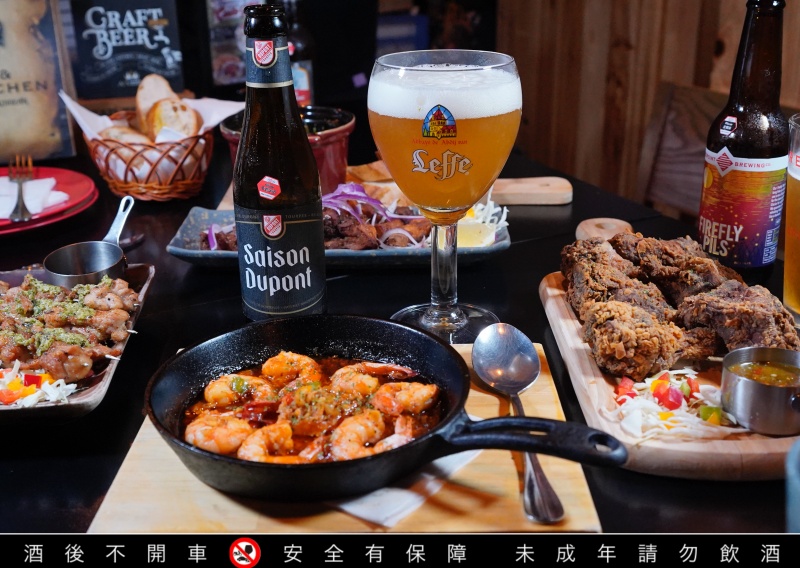【ABV加勒比海餐酒館忠孝店】精釀啤酒300+種選不完！六道料理 x 六款啤酒完美搭配｜捷運忠孝敦化站美食、台北餐酒館推薦 @兔貝比的菲比尋嚐