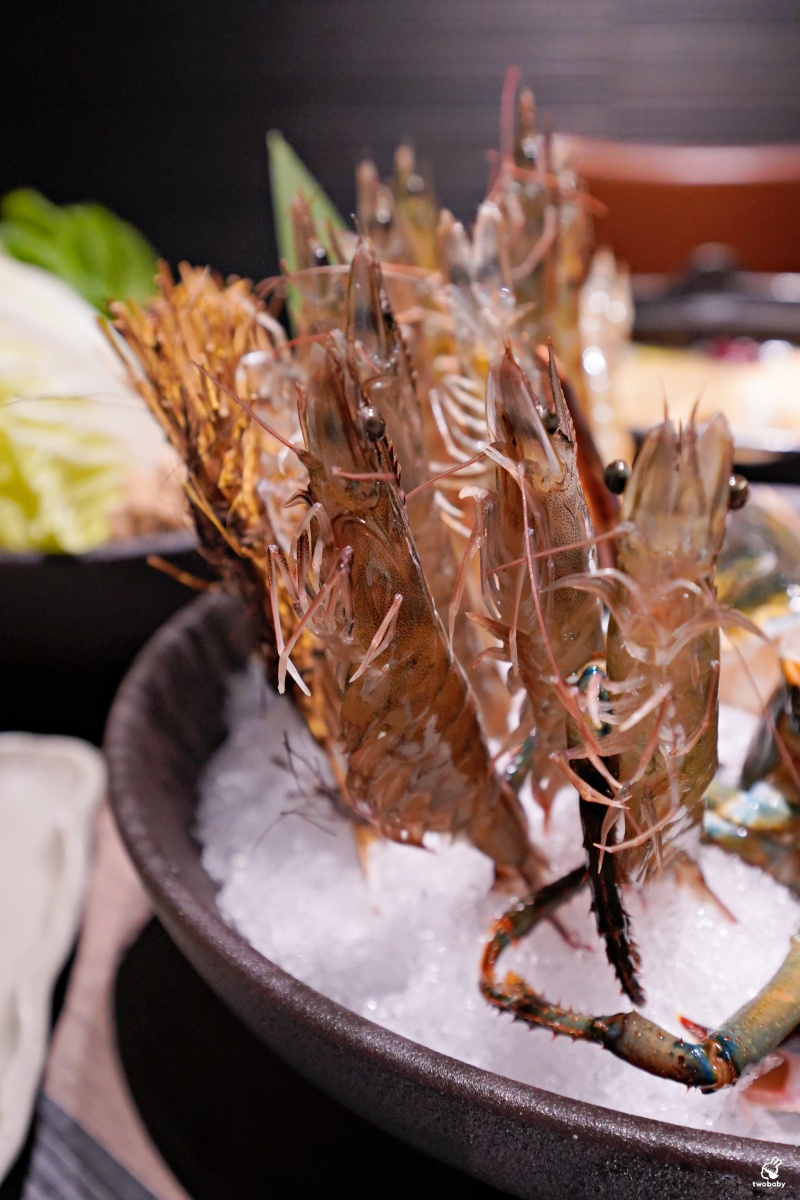 食令 Shabu 大直店｜黃金花膠雞鍋限定登場 活海鮮桌邊服務 台北頂級火鍋推薦！ @兔貝比的菲比尋嚐