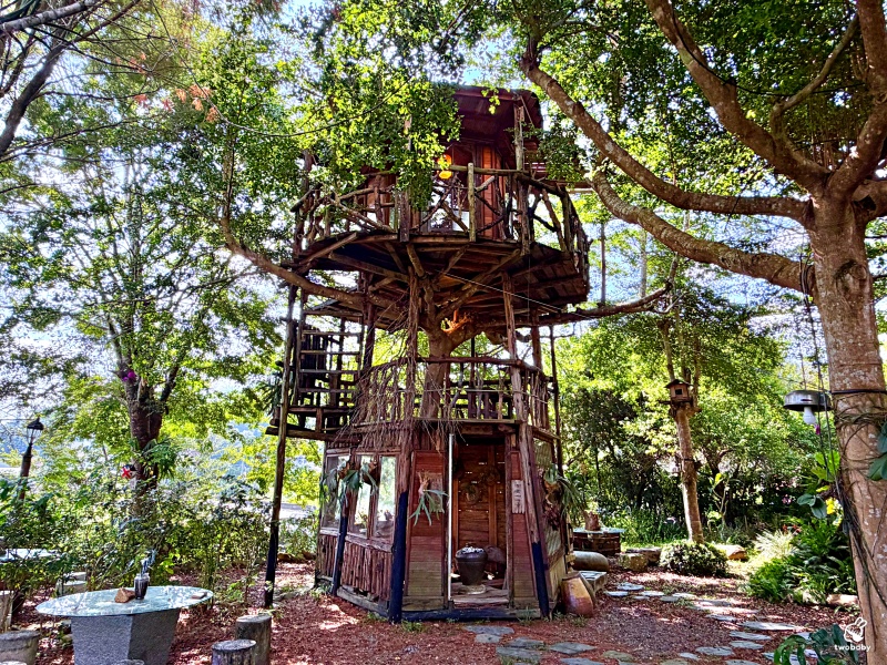 嫁婆j&agrave; po｜埔里隱藏版森林系樹屋秘境咖啡館 像誤闖宮崎駿場景！ @兔貝比的菲比尋嚐