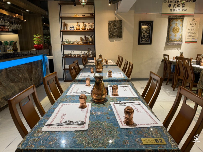 一千零一夜廚房 全台唯一中東波斯料理吃到飽，道地波斯香料饗宴，宛如一秒飛到伊朗！ @兔貝比的菲比尋嚐
