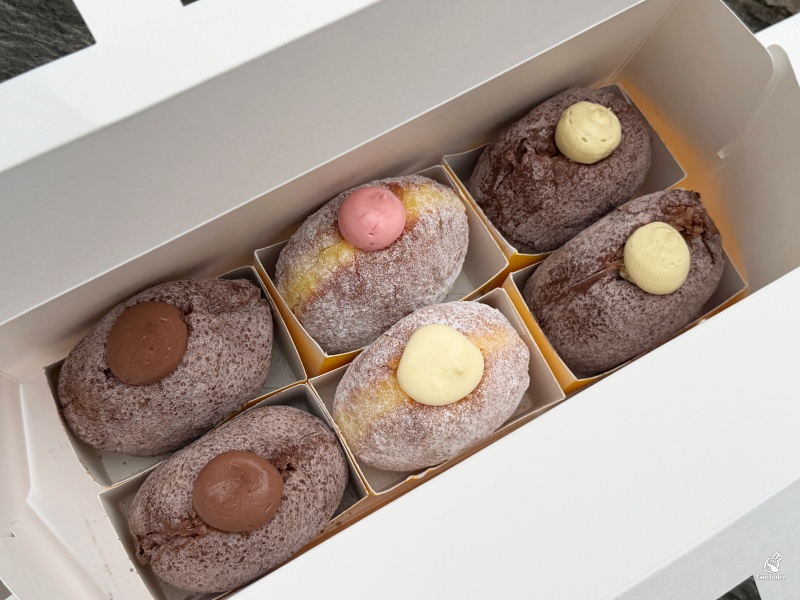 85℃ 生甜甜圈研究所 板橋重慶店  北部首發現炸爆餡甜甜圈 新口味登場！ @兔貝比的菲比尋嚐