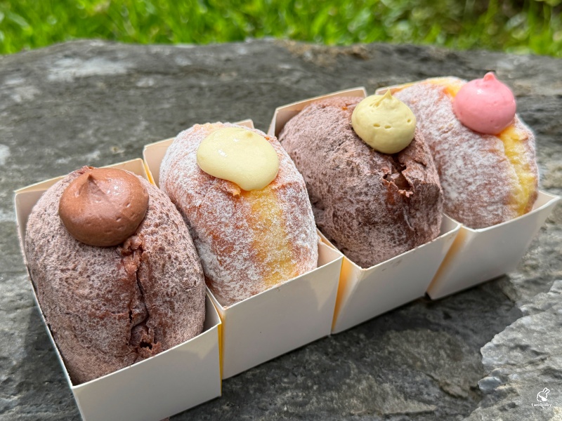 85℃ 生甜甜圈研究所 板橋重慶店  北部首發現炸爆餡甜甜圈 新口味登場！ @兔貝比的菲比尋嚐