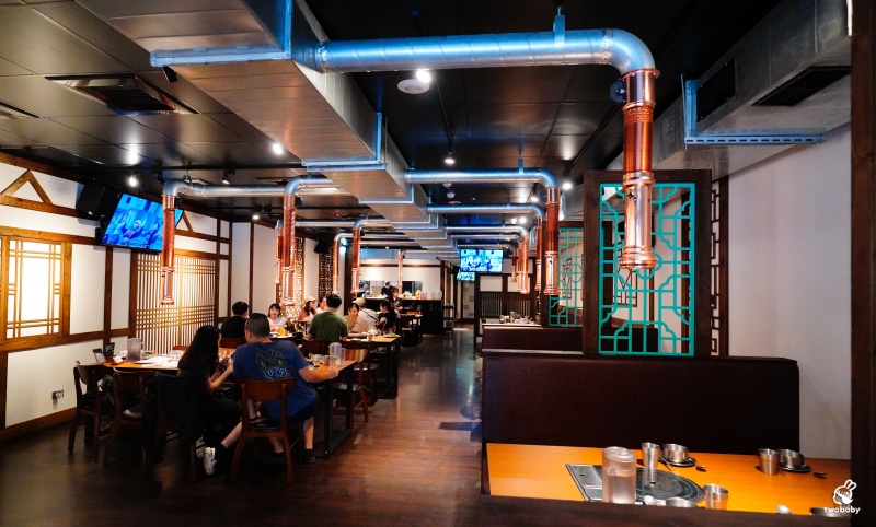 ABV 韓式餐酒館 板橋店｜主打韓式烤肉、部隊鍋、炸雞， 搭配300款世界精釀啤酒，體驗正宗韓國「燒啤文化」 @兔貝比的菲比尋嚐