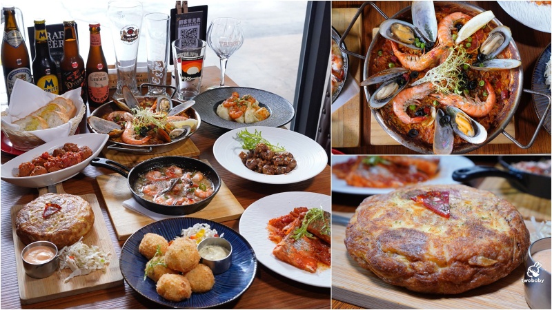 ABV地中海餐酒館台中概念店｜台中西班牙料理推薦，700款精釀啤酒與西班牙料理的完美相遇！ @兔貝比的菲比尋嚐