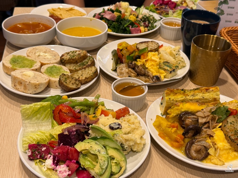 帝拉摩義式餐廳 地中海料理吃到飽500元有找 蔬食沙拉品項多又清爽！ @兔貝比的菲比尋嚐