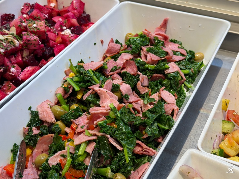 帝拉摩義式餐廳 地中海料理吃到飽500元有找 蔬食沙拉品項多又清爽！ @兔貝比的菲比尋嚐