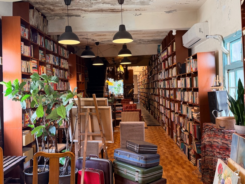 板橋最神秘書店咖啡廳 凝流書店咖啡 藏在巷弄裡的時光隧道 @兔貝比的菲比尋嚐