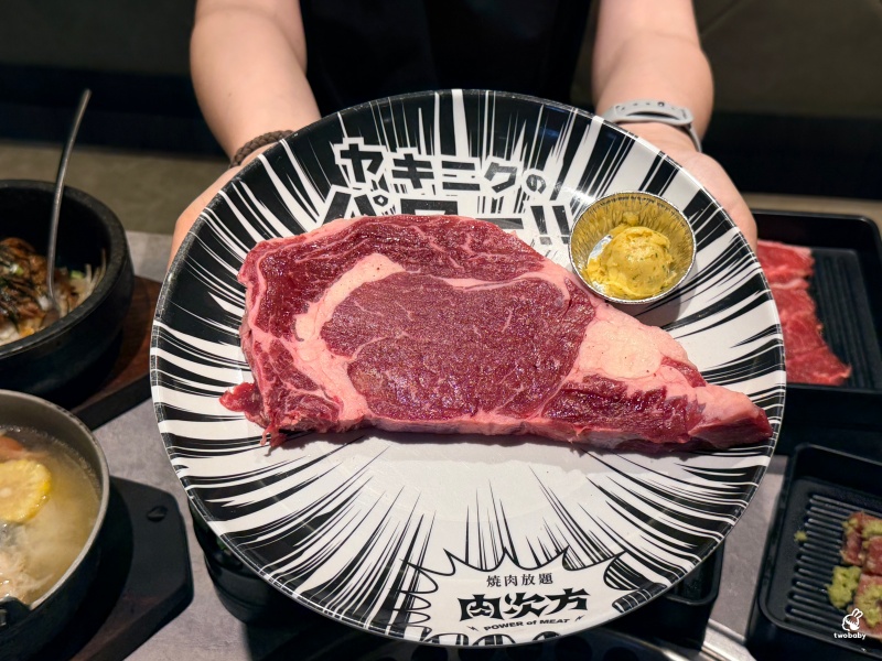 板橋燒肉吃到飽推薦｜肉次方板橋江子翠店爽嗑3小時！現切肋眼牛排、100%原塊牛肉吃得超滿足！ @兔貝比的菲比尋嚐