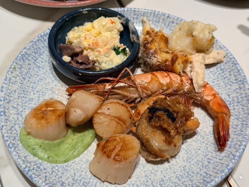 桃園吃到飽推薦｜全台最難訂Buffet插旗台茂！島語桃園台茂店9大餐檯開箱，海鮮、牛排、甜點一次滿足 @兔貝比的菲比尋嚐