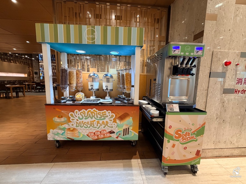 【台北南港美食】六福萬怡酒店敘日全日餐廳早餐吃到飽！平日買一送一超划算，五星Buffet不用住宿也能吃！ @兔貝比的菲比尋嚐