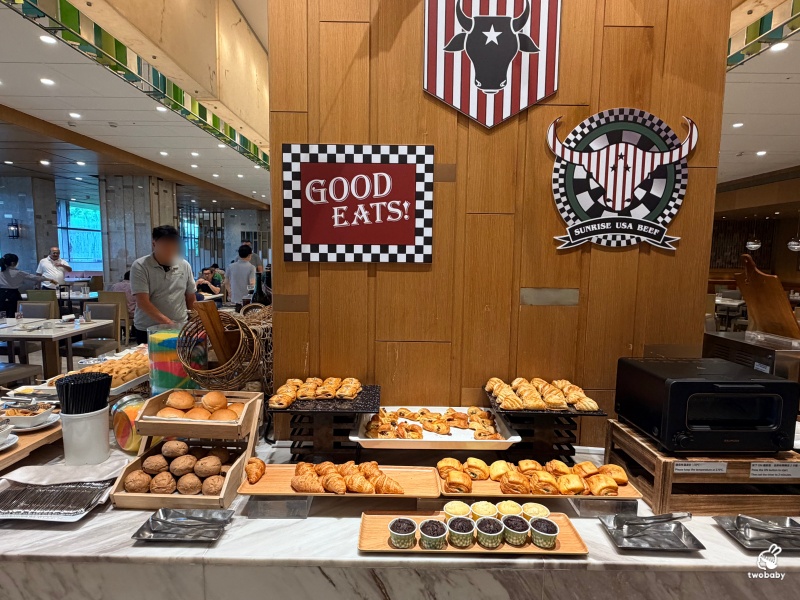 【台北南港美食】六福萬怡酒店敘日全日餐廳早餐吃到飽！平日買一送一超划算，五星Buffet不用住宿也能吃！ @兔貝比的菲比尋嚐