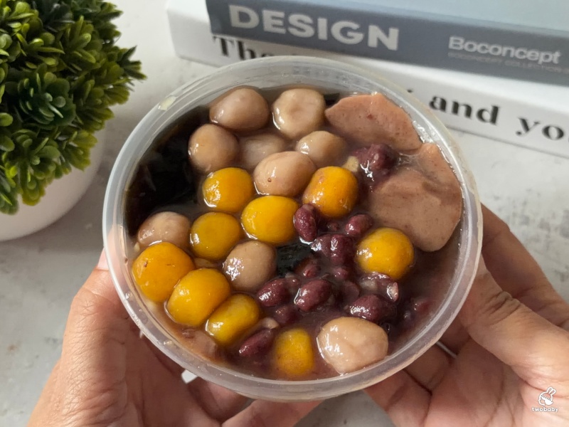 板橋府中甜品推薦 芽米緹 Yummy tea 招牌三色布丁加上滿滿配料 好滿足！ @兔貝比的菲比尋嚐