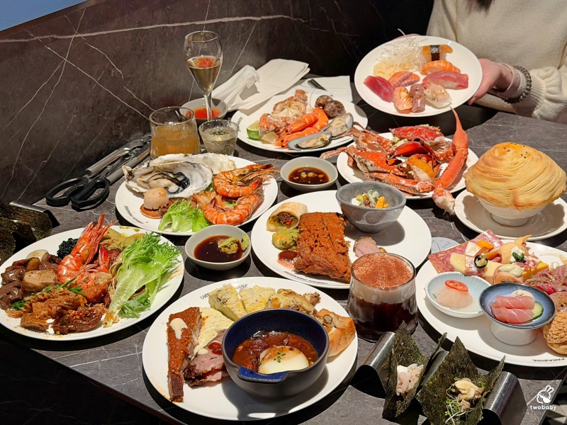 URBAN PARADISE 信義店｜台北高級吃到飽，生蠔、螃蟹、生魚片、現煎料理到甜點一次滿足！ @兔貝比的菲比尋嚐