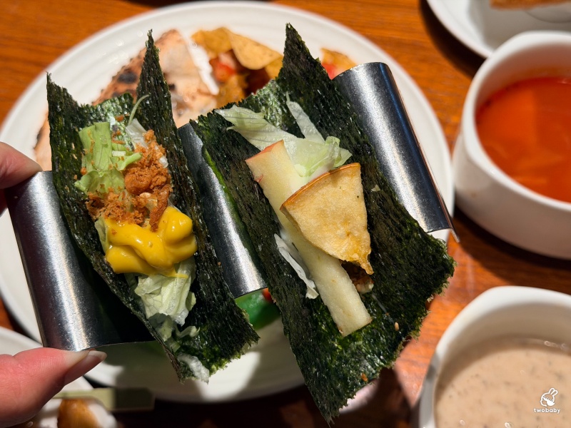 板橋最大素食吃到飽｜果然匯板橋遠百店，原來素食也能這麼澎湃，連沒吃素都愛上了！ @兔貝比的菲比尋嚐