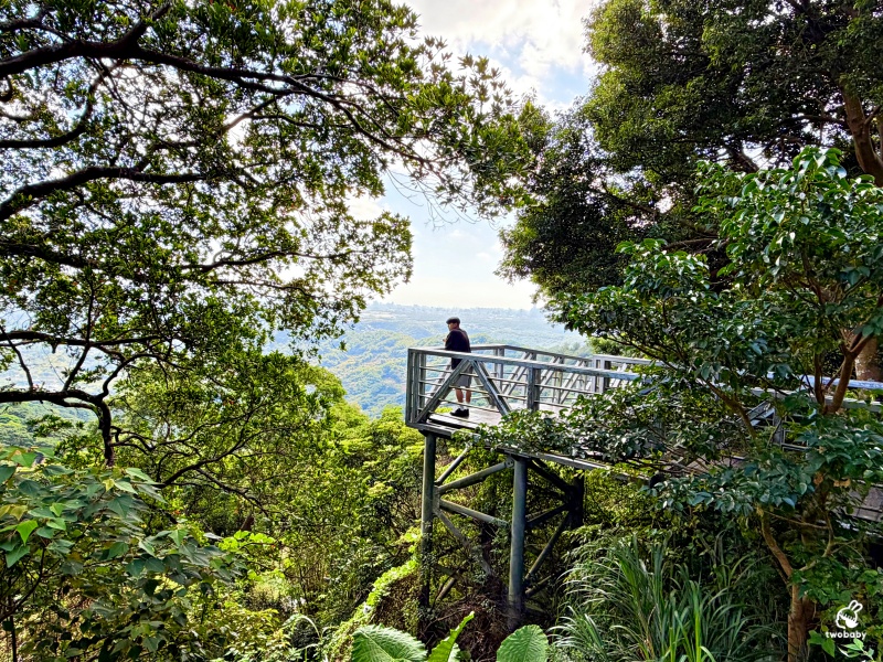 觀音山林梢步道｜新北五股免費景點！漫步森林空中步道，遠眺山巒與城市美景 @兔貝比的菲比尋嚐