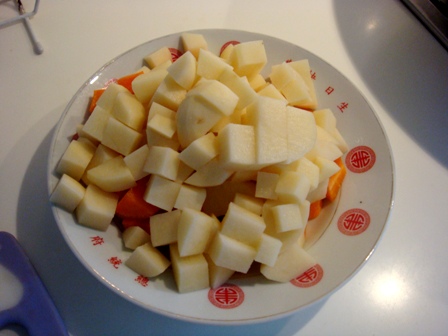 簡易食譜-原味咖哩 @兔貝比的菲比尋嚐