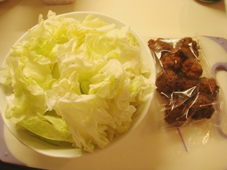 一鍋三菜-竹筍沙拉+白菜獅子頭+玉米蒸蛋 @兔貝比的菲比尋嚐
