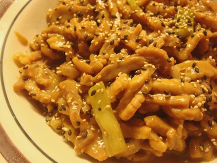 簡易食譜-京醬炒肉絲 @兔貝比的菲比尋嚐